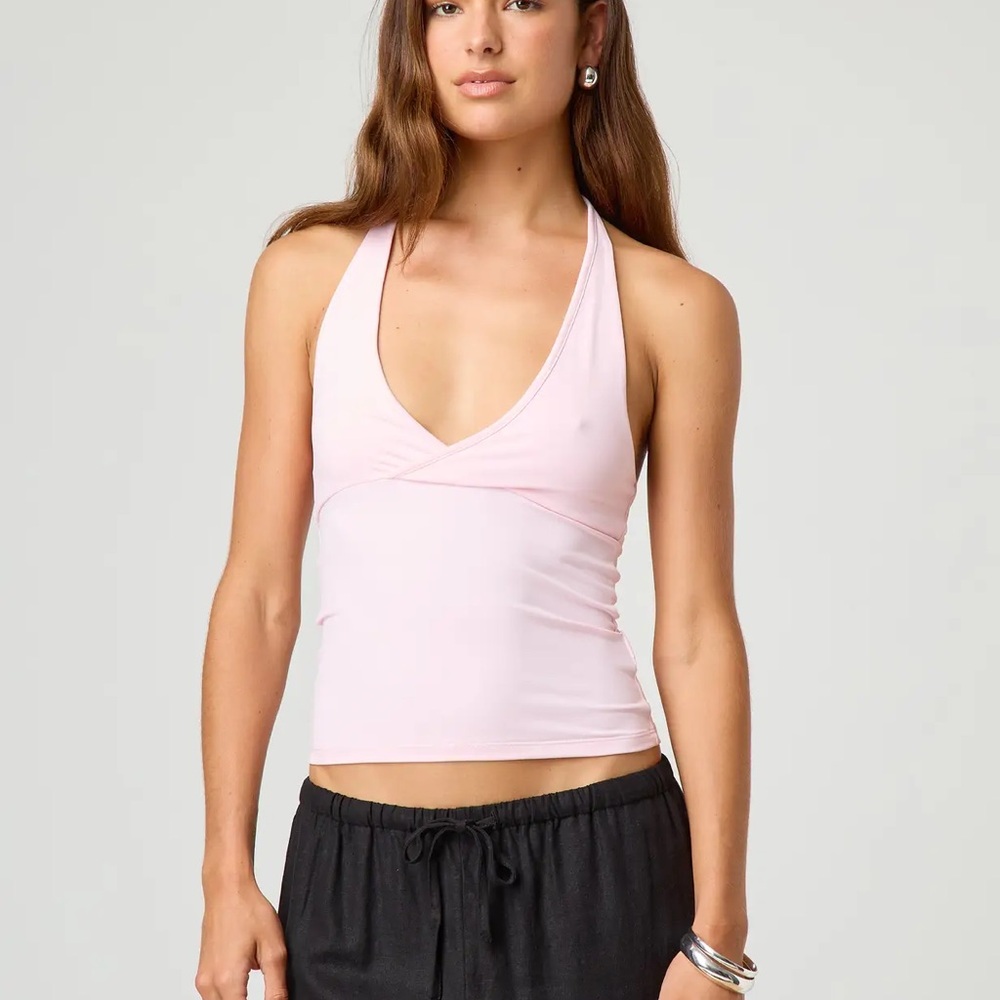 Pink Halter Top